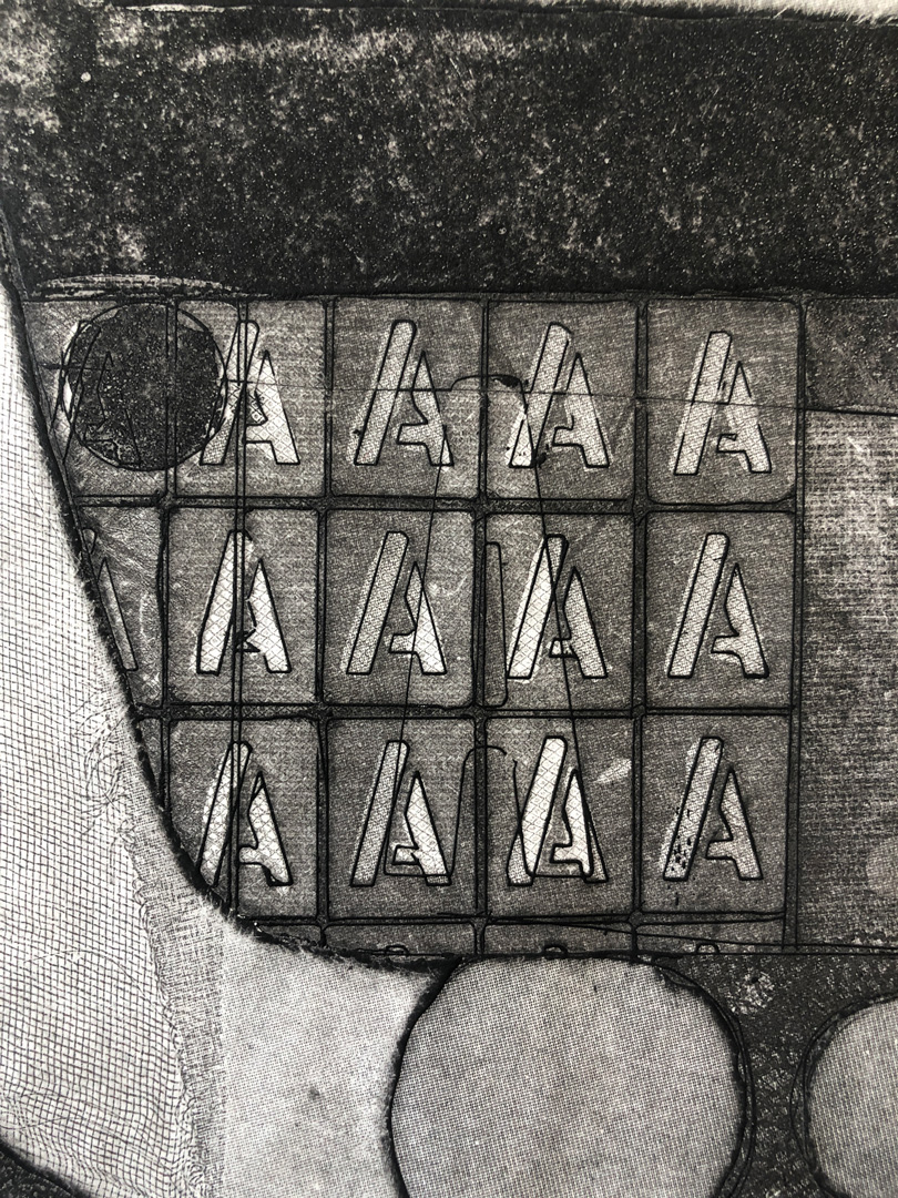 'Alright' Intaglio Print - Artist Proof #3 - Image 4