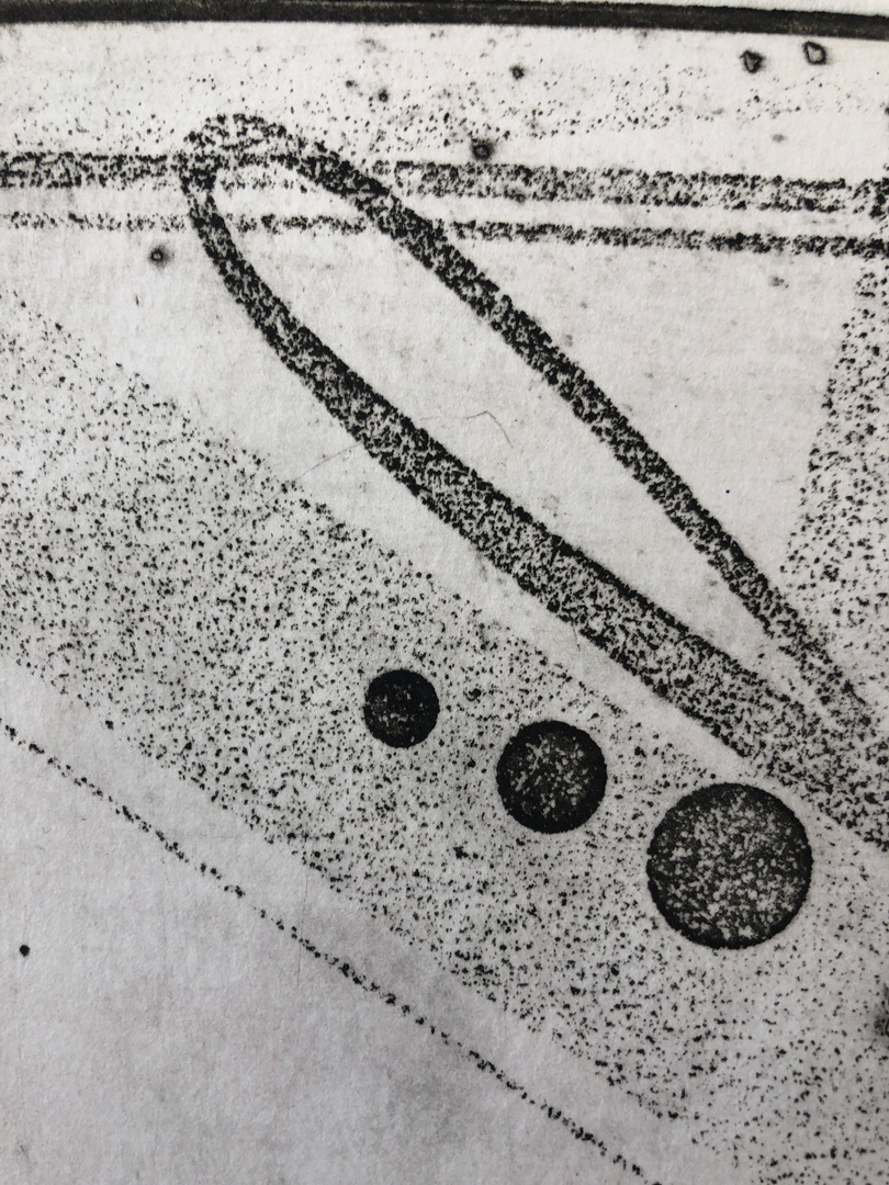 'A Hot Mess' Intaglio Print - Artist Proof - Image 5