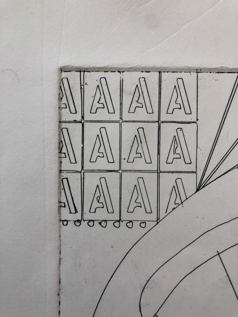 ‘Alright’ Intaglio Print – Artist Proof #1 - Image 6